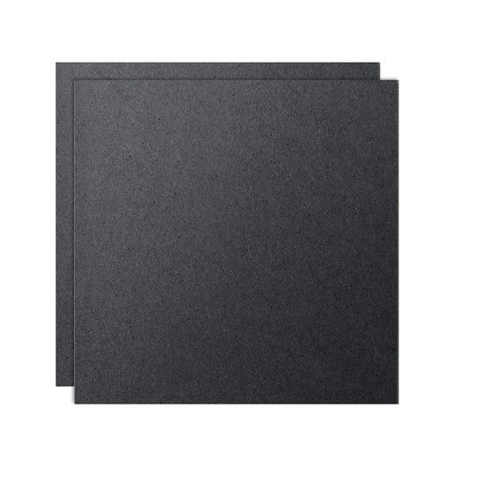 Schwarze Acrylplatten (6 Stück) – Ideal zum Laserschneiden, Gravieren und für DIY-Projekte