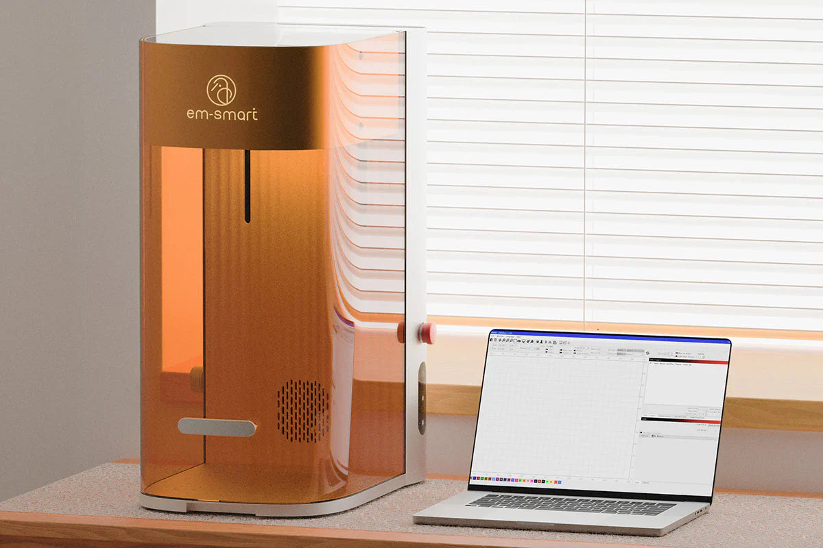 5 Steps to Connect EM-Smart Dual with LightBurn