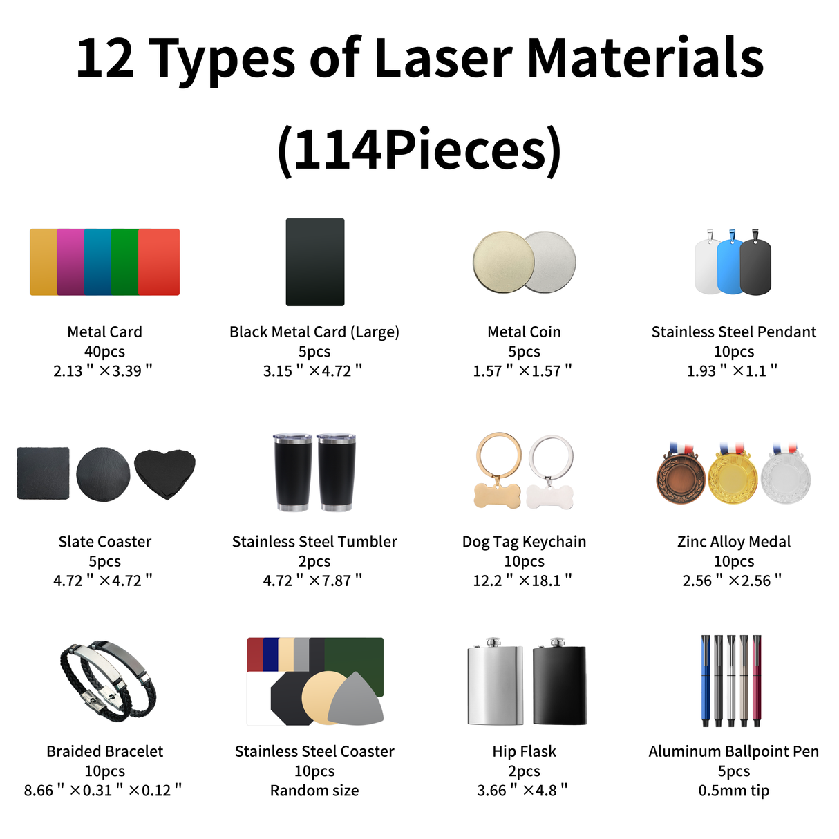 Laser-Materialset