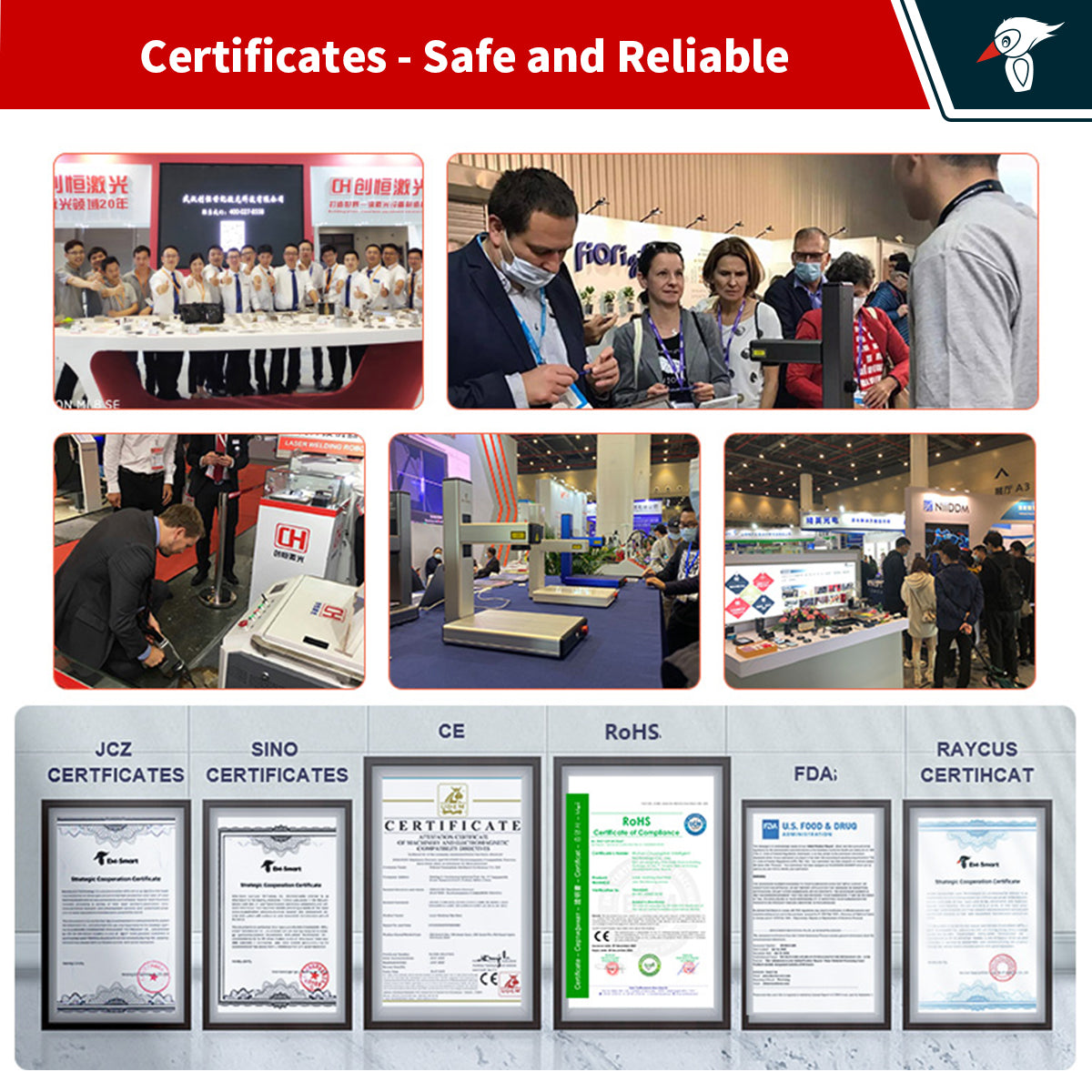 EM-Smart Nova - 20W/25W Laser Engraving Machine with Rotary