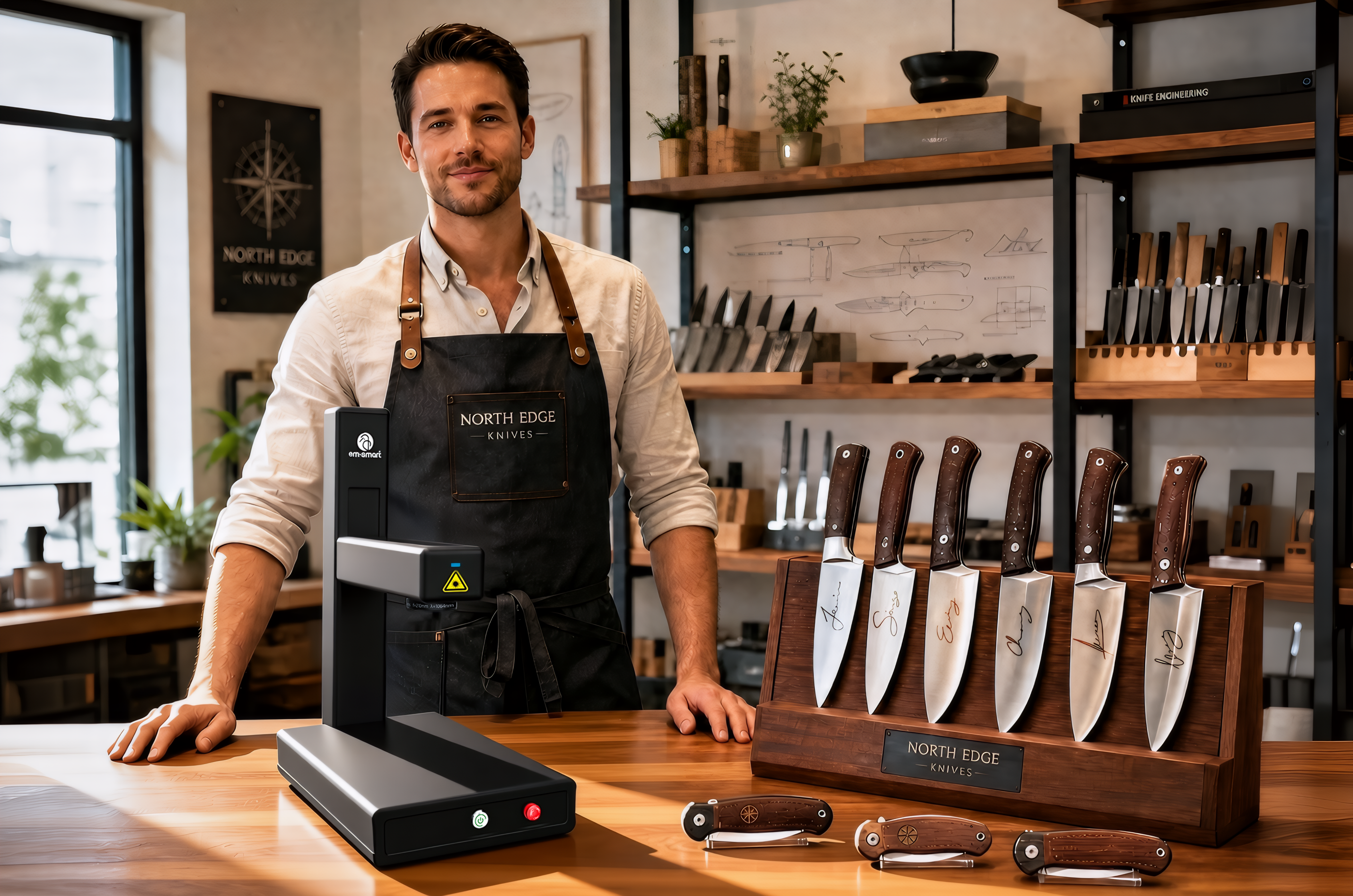 Messermarkierung & Personalisierung