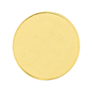 Moneta vuota in metallo ottone (20/50 pezzi)