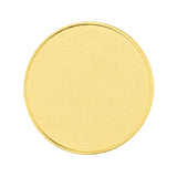 20/50Pcs Brass Metal Blank Challenge Coin for Laser Engravers