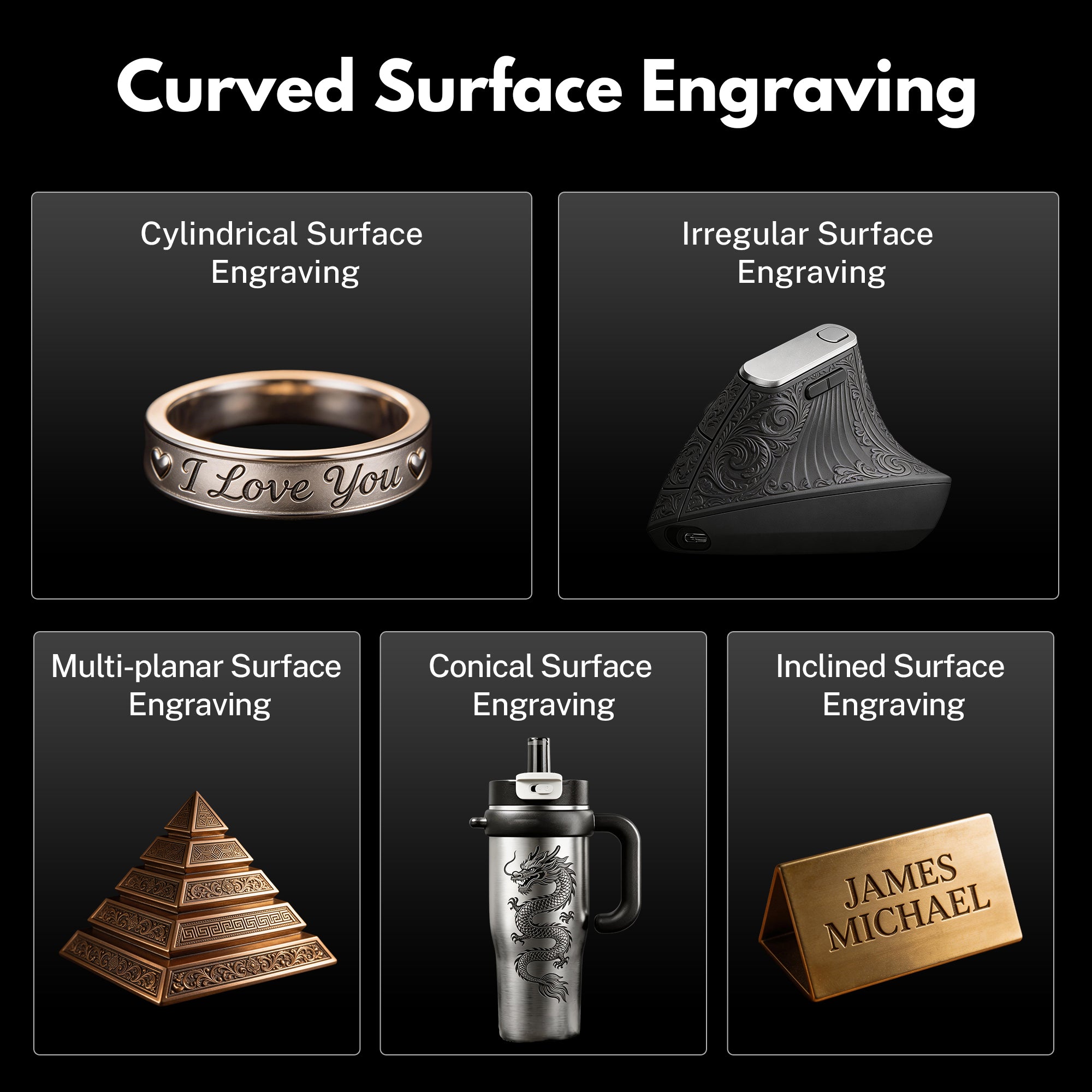 em-smart AXI True 3D Desktop Laser Engraver