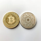20/50Pcs Brass Metal Blank Challenge Coin for Laser Engravers