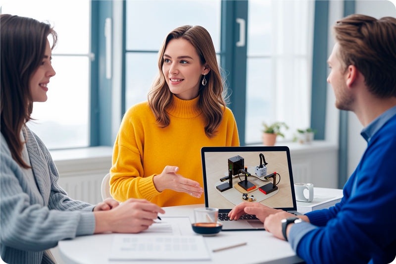 3. Werbeunterstützung