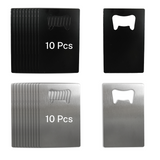 Metallflaschenöffner für Lasergravur (10 Stück)