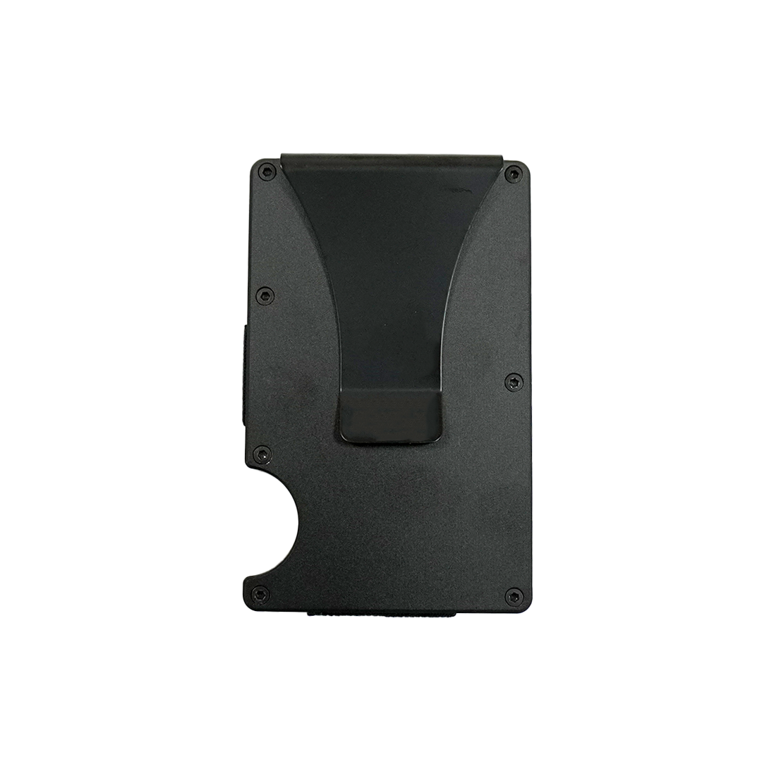 Porta carte in metallo per incisione laser