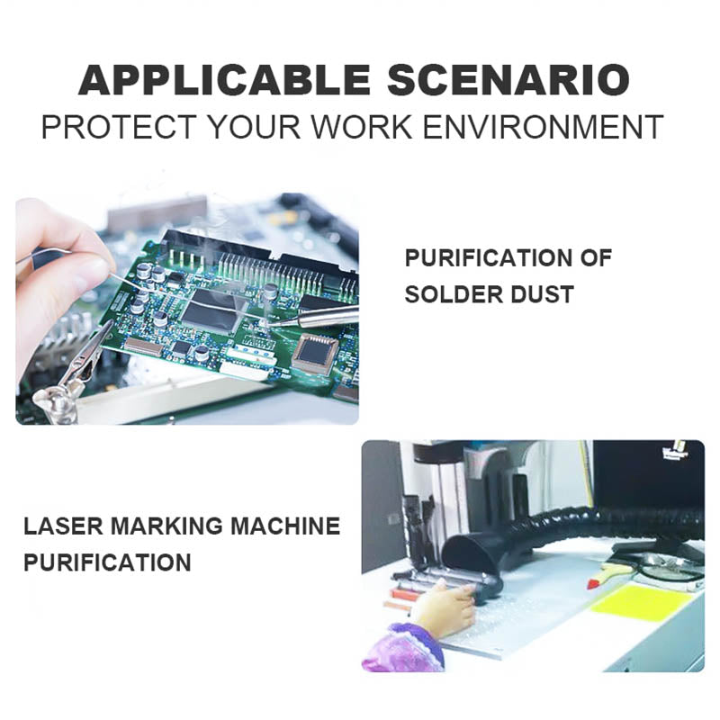 Luftreinigender Rauchabsorber