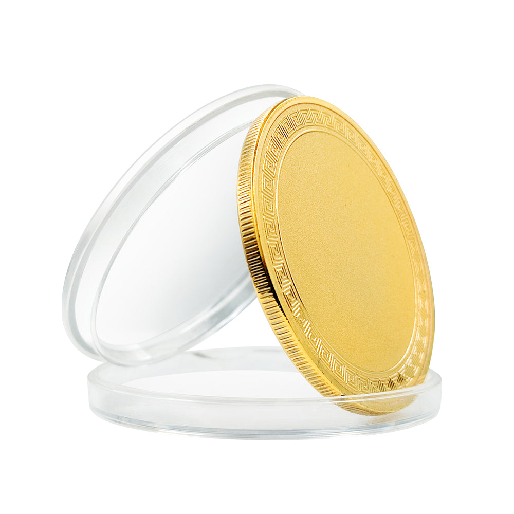 20 st blankmynt i mässing för lasergravering