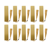 DIY-Lesezeichen aus Metall (6 Stück) – Roh & bereit zum Gravieren