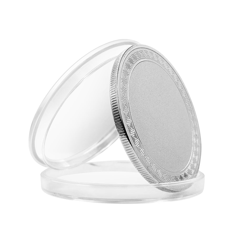 20 st blankmynt i mässing för lasergravering